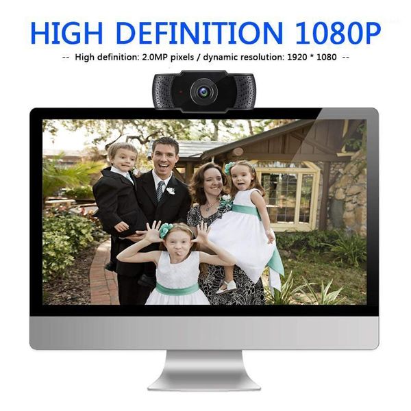 

2mp 1080p hd usb webcam adjustable pc computer web camera with microphone1