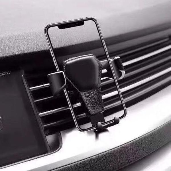 

new 1pc gravity car holder for phone air vent clip mount mobile cell stand smartphone gps support for iphone 11 xs h jllrqi