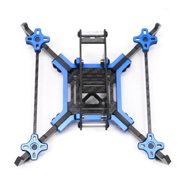 

rcrc fpv frame for amo140 140mm 3 inch carbon fiber fpv racing frame kit four-axle racing mini drone rack1
