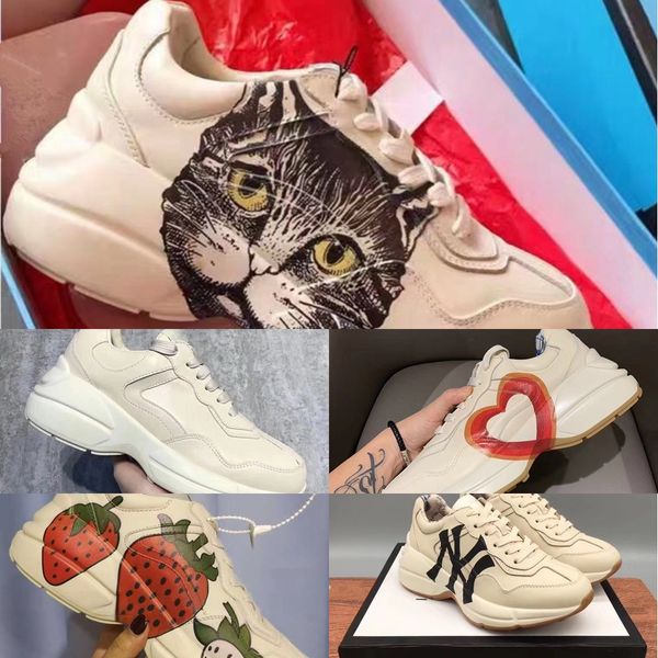 

by6f женщины повседневная обувь роскошные лучшие квартиры дизайнерские кожаные кроссовки с цветочными тренажерами скидка снейка тигр пчела н