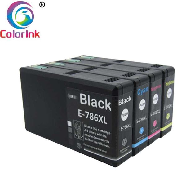 

ink cartridges coloink 7861xl cartridge t786 e786 xl 786xl t7861xl 786 for wf-4630 4640 workforce pro wf-5190 5620 5690 printer
