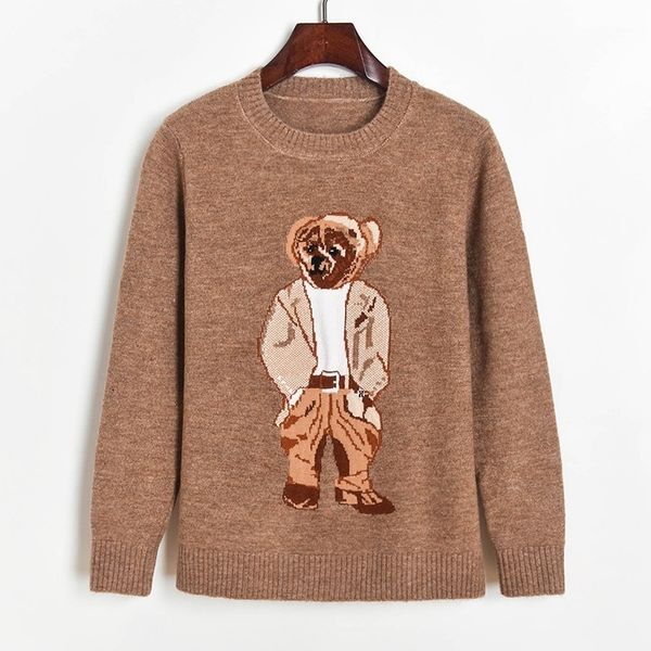 

autumn winter sweater thick warm pullovers fashion cartoon jacquard knit sweater women o-neck pullover jumpers 210203, White;black