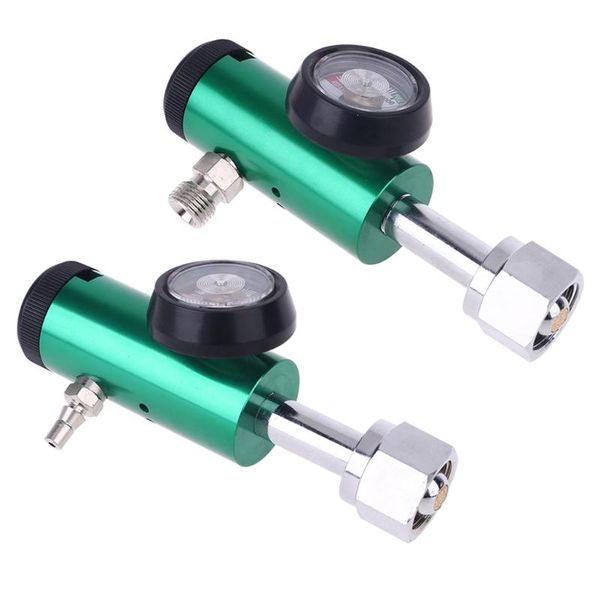 

diss/barb 3000psi cga540 oxygen pressure regulator oxygen inhaler flowmeter 77uc