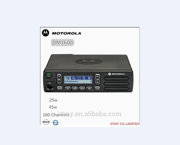 

motorola mobile radio vhf/uhf dem400/cm300d/dm1600/xir m3688 25-45w transceiver digital walkie talkie