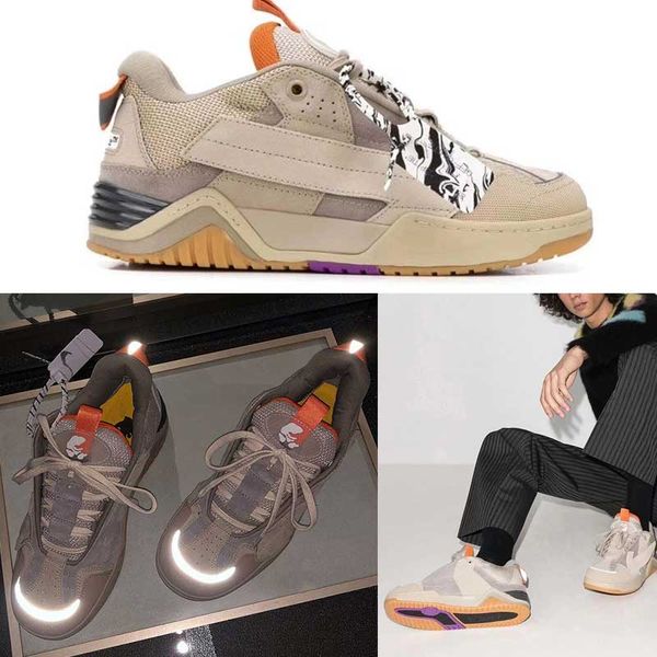 

new mens fashion style casual shoes mens designer size 35-46 mens sneakers vamp luminous design non-slip sole sneakers with original box, Black