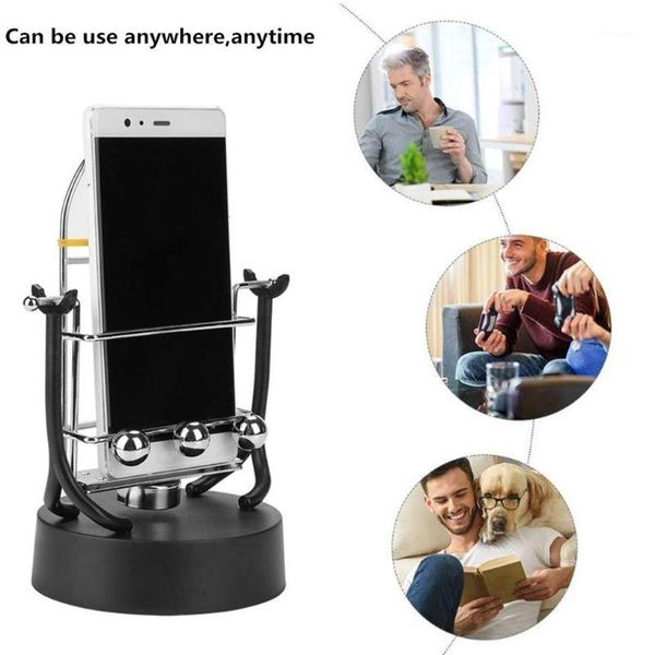 

cell phone mounts & holders smotion stand shaker automatic mobile swing step increasing shake pedometer holder1