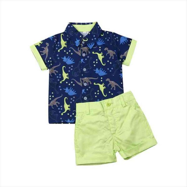

1-5years toddler newborn kids baby boys clothes t-shirt short pants outfits sets, White