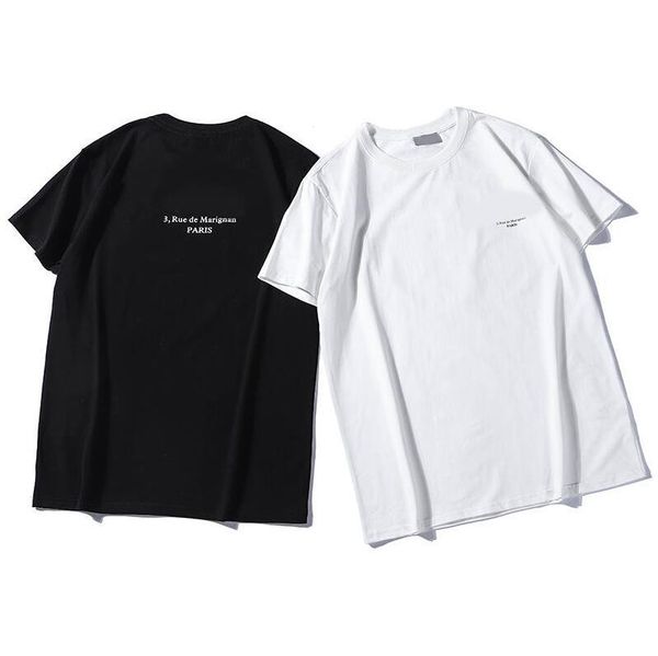 

summer mens designer t shirt casual man womens loose tees with letters print short sleeves sell luxury men t shirt size s-2xl, White;black