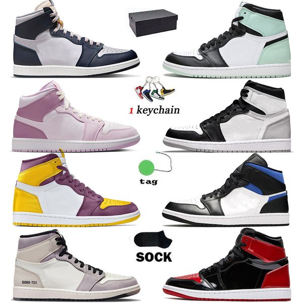 

fashion 2022 high og basketball shoes 1 jumpman 1s nrg igloo georgetown mens women designer sports with box socks patent bred light bone uni