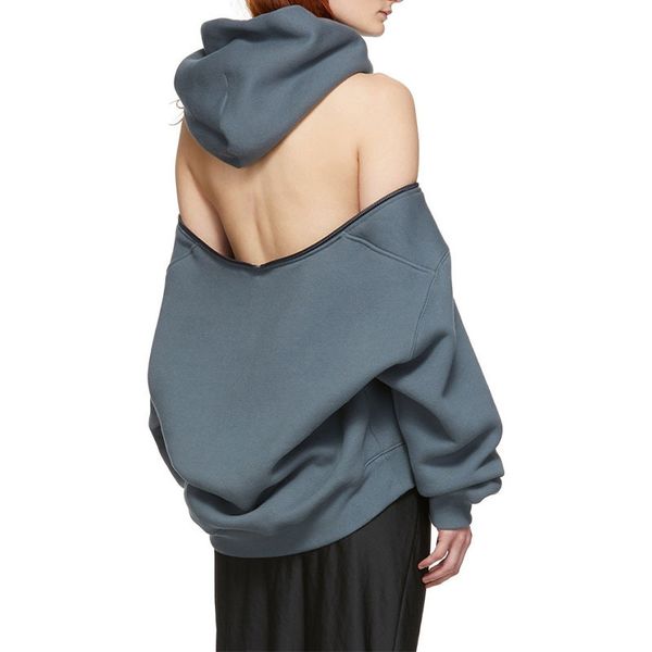 

winter black casual hollow out sweatshirt for women hooded long sleeve pocket female sweatshirts 2021 autumn fashion new