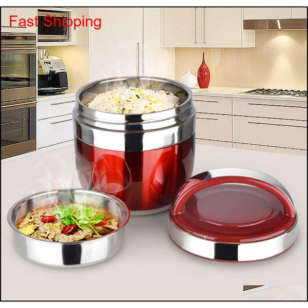 

new 1.5/1.2l stainless steel food thermos 6-12 hours vacuum lunch box thermo container soup jar insulated ther qylruy bwkf