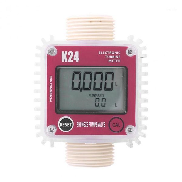 

k24 turbine digital oil fuel flow meter gauge for chemicals liquid water1