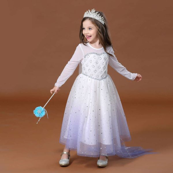 

2 and snow 2020 summer wonderland ice girls' new princs aisha white drs children's skirt y972, Red;yellow