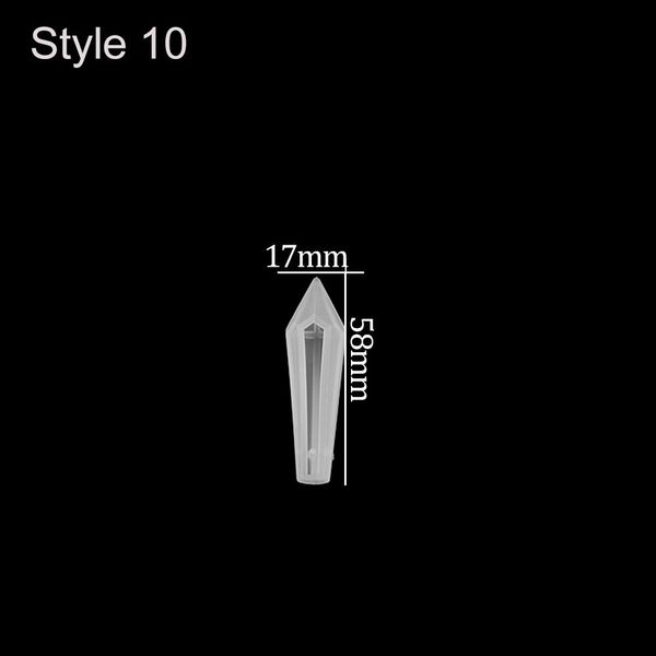 

20 стиль pendulum ув силиконовая смола формы diy craft силиконовые прозрачный mold для ожерелье mold изготовление ювелирных изделий выводы s