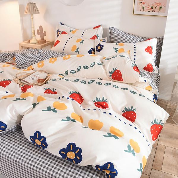

new arrived bedding set king  full single family size skin breathable soft
