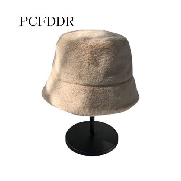 

wide brim hats pcfddr net red hat children plush leopard fisherman's retro bell fashion winter versatile warm basin hat., Blue;gray
