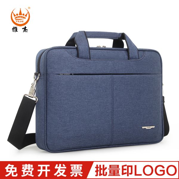 

briefcase canvas oxford office document work laplarge capacity man's bag business