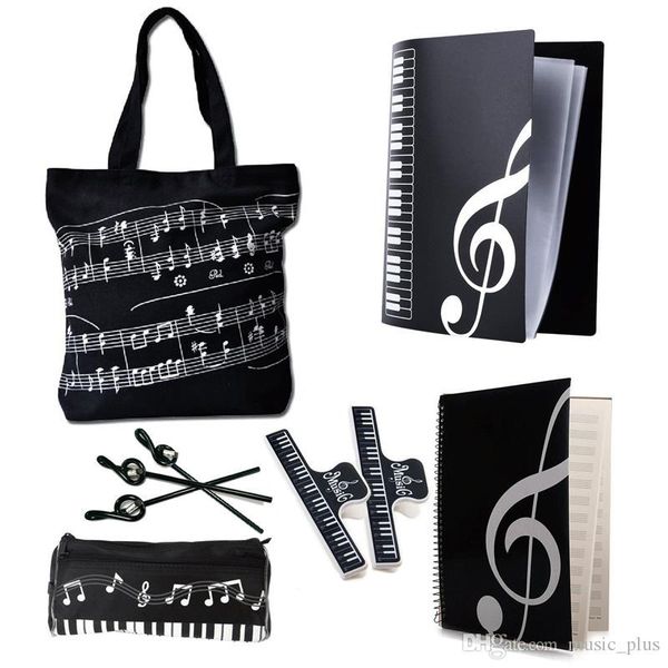 

students music art students study set music stationery set school study set black 6 kinds