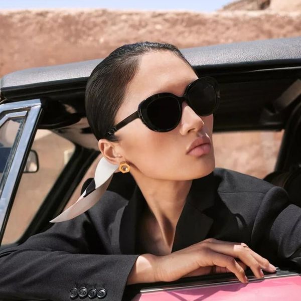 

sunglasses ladies cat eye women retro small triangular cateye glasses female brand designer round eyewear uv4001, White;black