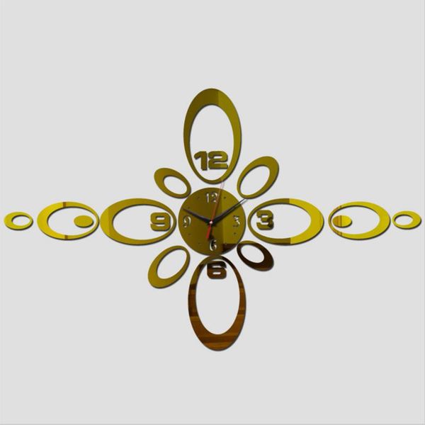 

2020 new wall clock modern design watches quartz diy watch clocks stickers home decor mirror diy ing
