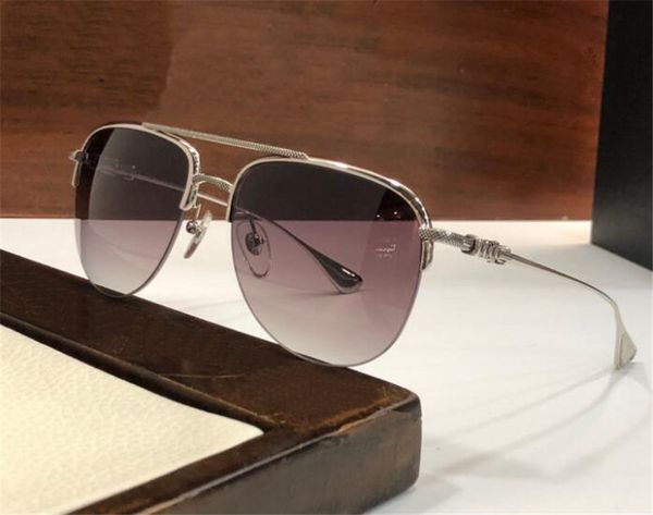 

vintage fashion design sunglasses exquisite pilot metal frame retro simple and versatile style uv400 protective glasses2665044dz30momg, White;black