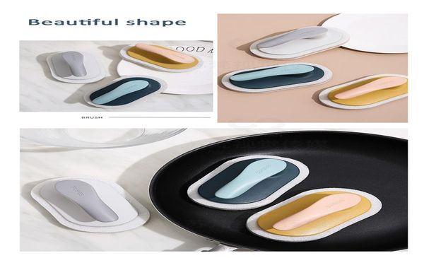 

многофункциональная губка щеткой с ручкой кухонный горшок и чаша кисти столешница бытовая печь рыбы танк для ванной комнаты щетка wmtnfq