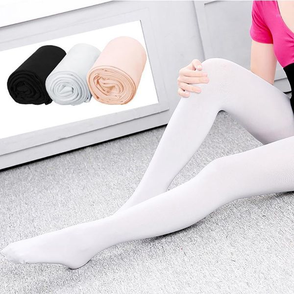 

sports socks ushine kids dancing leggings kid girls professional ballet tights soft microfiber dance 90d without hole1, Black