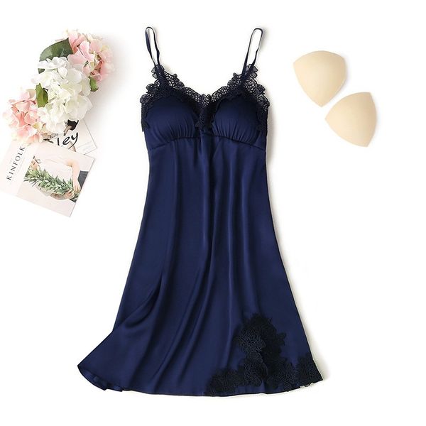 

oversize 3xl 4xl female spaghetti strap nightdress lace suspender skirt sleepwear bathrobe mini nightgown nightwear, Black;red