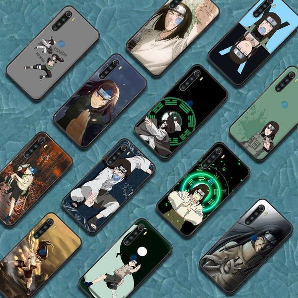 

naruto hyuga neji, mobile phone case cover millet redmi 7a 8a 9c note 6 7 8 9 9s k20 pro k30 black drill 3d coke