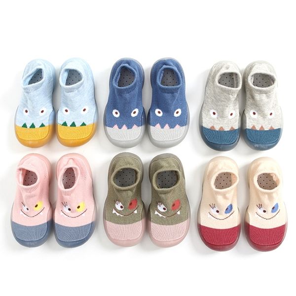 

baby imitation heel shoes breathable non-slip socks shoes newborn baby boy girl toddler toddler soft bottom shoes y201009