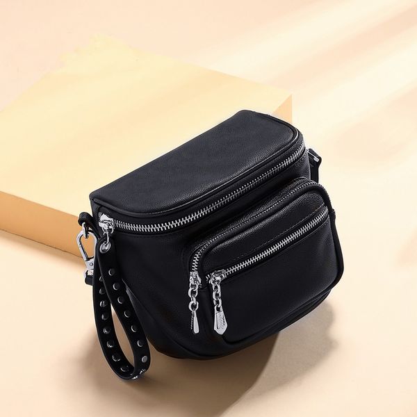 

women chest bag fashion new personality single shoulder diagonal waist bag luxury multifunctional casual mobile coin purse wholesale 9561