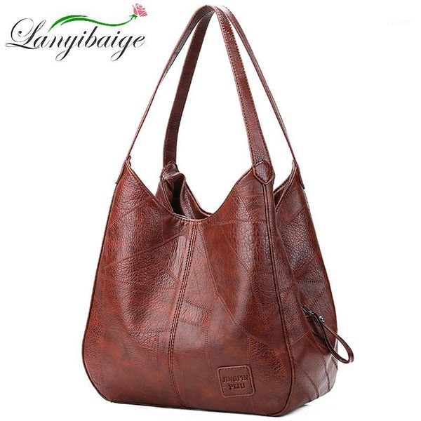 

2019 vintage women shoulder bag female causal totes bags large capacity ladies handbag sac femme1