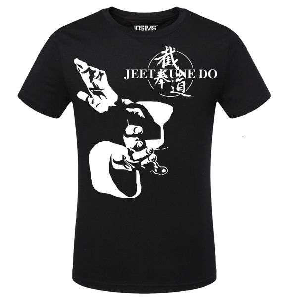 

2021 new summer style t male shirt marks printing dj bruce lee man t-shirt fashion short sleeve-neck funny guy y5k0, Black