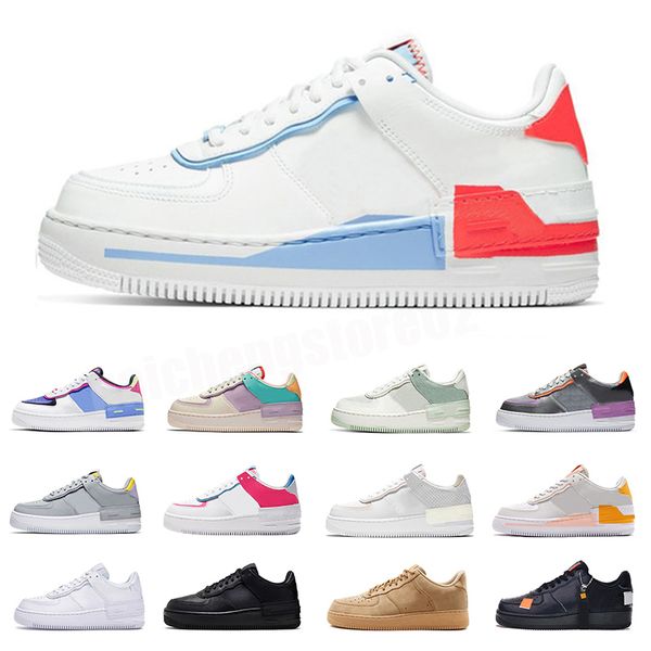 

men women platform shoes chaussures casual shoes black aurora triple white coral pink pale ivory sapphire mens trainers skateboard sneakers