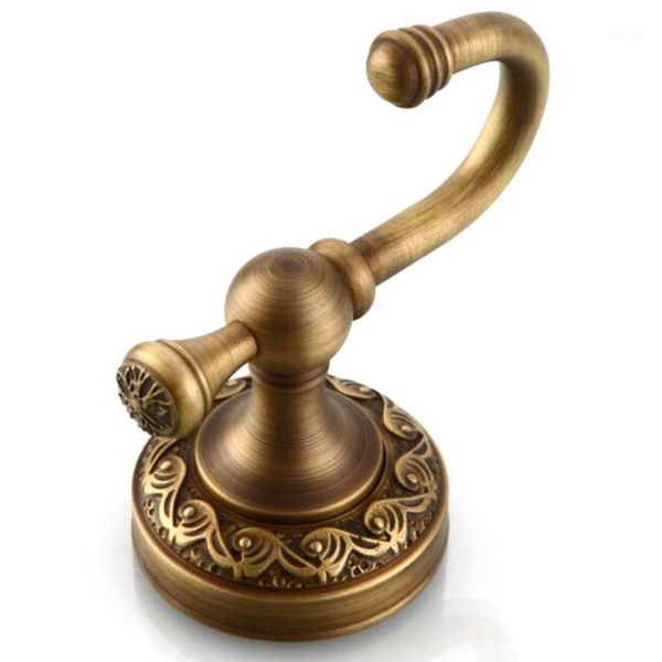 

coat hook antique brass towel hook rag yukata hanger door wall retro home decoration bathroom pendant1