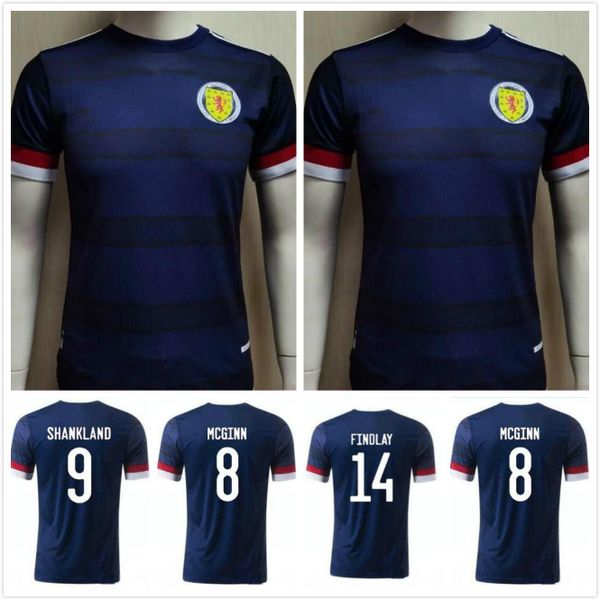 

player version 20 21 scotland soccer jerseys 2020 2021 robertson fraser football shirt set naismith mcgregor christie forrest mcginn men, Black;yellow