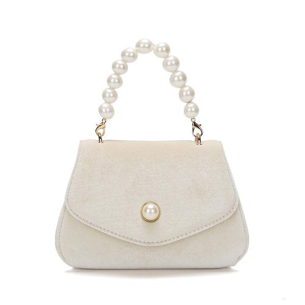 

shoulder bags small bag women 2021 one diagonal fashion pearl portable square