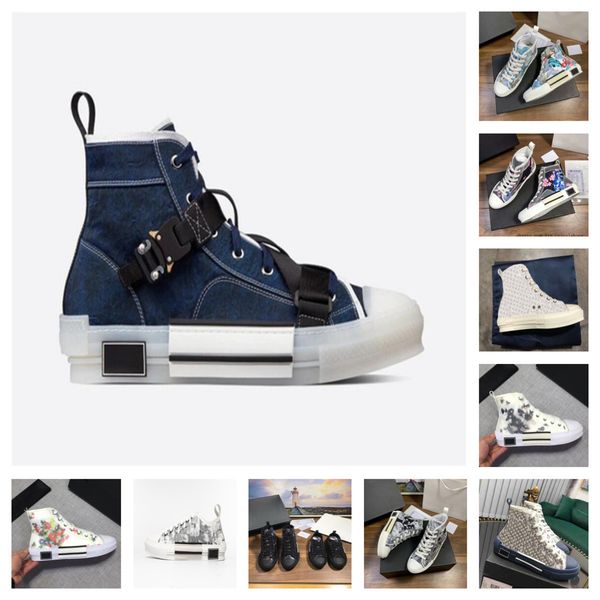 

flowers obliques tess luxury fashion designer platform sneakers men women vintage trainer athletic shoes sneakers c241, Black