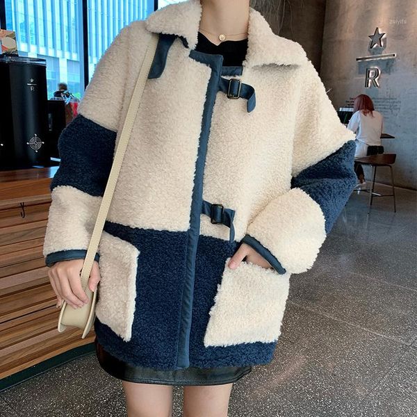 

mumuzi winter coats women 2019 new fashion faux fur coat women casual thick warm outerwear fake fur jacket chaquetas mujer1, Black