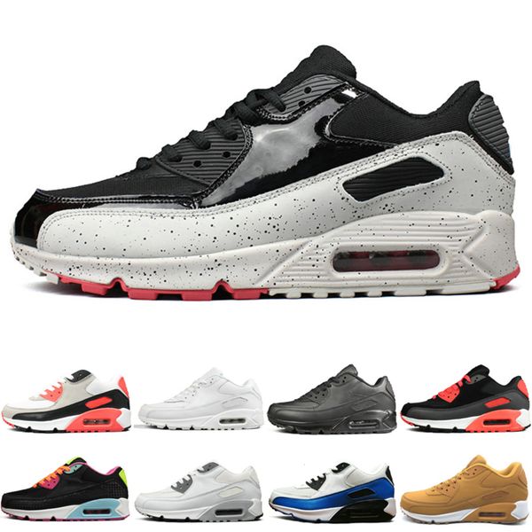 

classic men women running shoes triple white black infrared neon yellow mens trainers fashion sports sneakers runner us 5.5-11, White;red