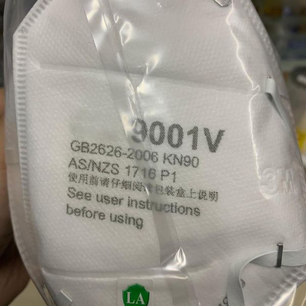 

4v0h9001v 9002v with respirator valve mask kn90 anti dust dustproof pm2.5 protective face masks dhl free