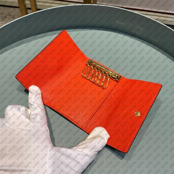 

factory outlet,letter pattern,key pouch,wallet,card holder,portafoglio,mens wallet,porte clÃ©s,portachiavi di lusso,60701, Red;blue