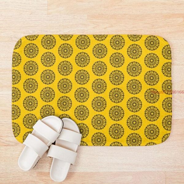 

bath mats mat mandala pattern patterns bathroom set mirrofiber cartoon rug