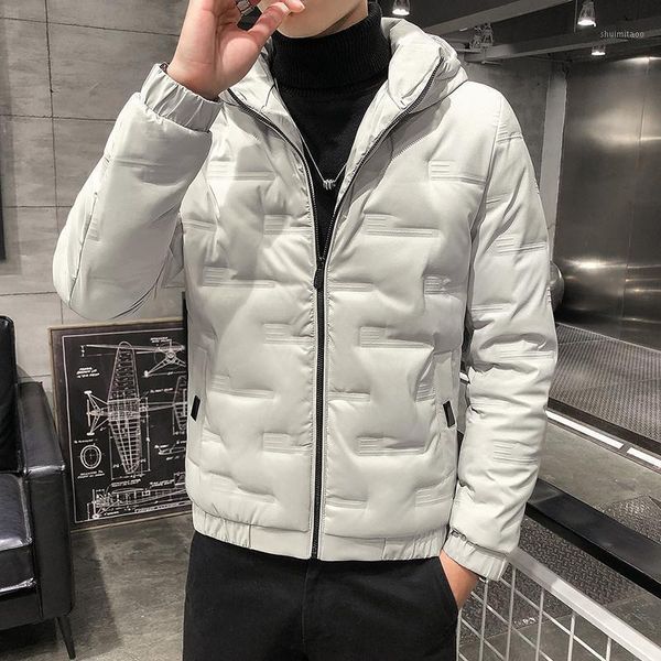 

men's winter down jacket new winter jacket thicken warm men parkas coat fleece man's jackets outwear hooded fashion casual coat1, Black