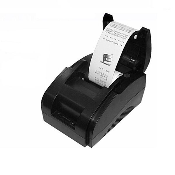 

printers zjiang 5890f low noise thermal printer mini 58mm usb interface black or white receipt for restaurant and supermarke1