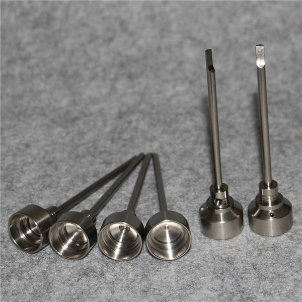 Handwerkzeuge Glasbongs Titannagel Universal Carb Cap GR2 Ti Nails Joint 18mm für Glasbong-Rohre Bohrinseln Verdampfer