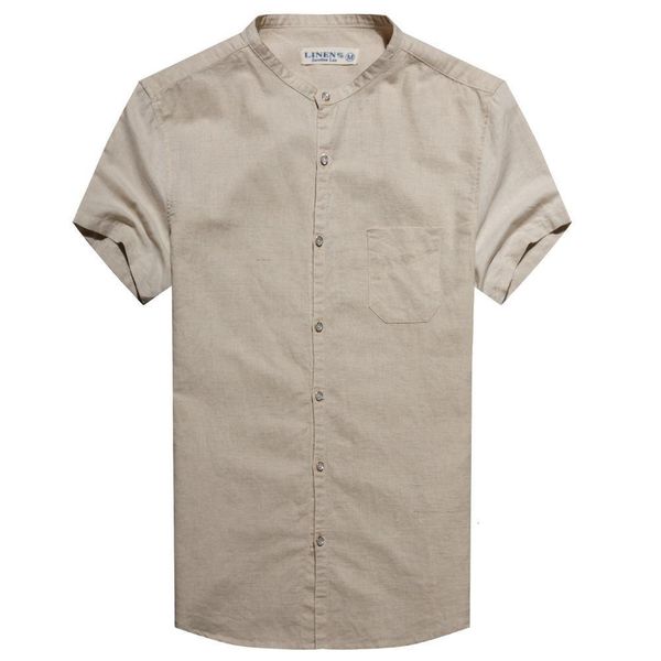 

2016 new men shirt linen short sleeve brand clothing mens shirt slim fit shirts men clothes chemise homme vetement homme, White;black