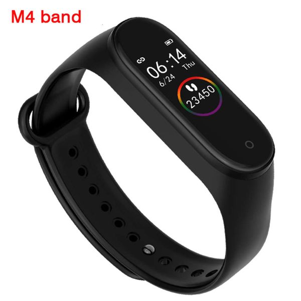 

smart wristband pk my band 4 for ios android, sports watch with pedometer, heart rate and blood prsure control