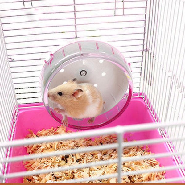 

wheel plastic hamster mouse rat exercise silent running spinner wheel ball toys for hamster pet supplies hamster toy
