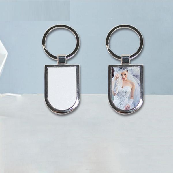 

for blank metal sublimation key keychain for ring heat transfer blank consumable materials new 15 styles kuyg1 10pieces, Slivery;golden